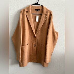 Ann Taylor Camel Blazer Jacket XL NWT